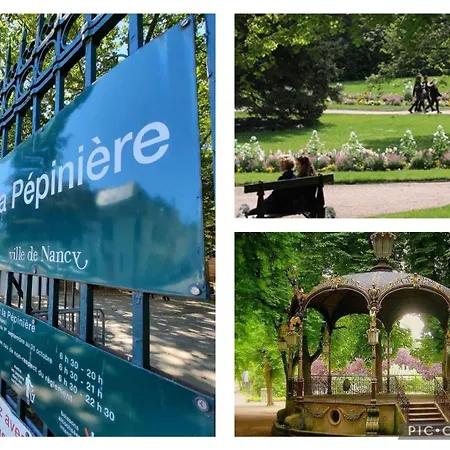 La Du Parc -nancy Pepiniere- Vieille Ville- 5 Pers Max By Homtimise Lejlighed