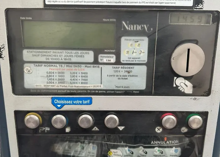 La Du Parc -nancy Pepiniere- Vieille Ville- 5 Pers Max By Homtimise Apartamento Nancy