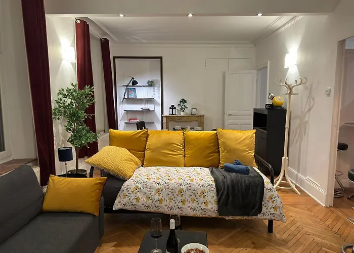 La Du Parc -nancy Pepiniere- Vieille Ville- 5 Pers Max By Homtimise Νανσύ